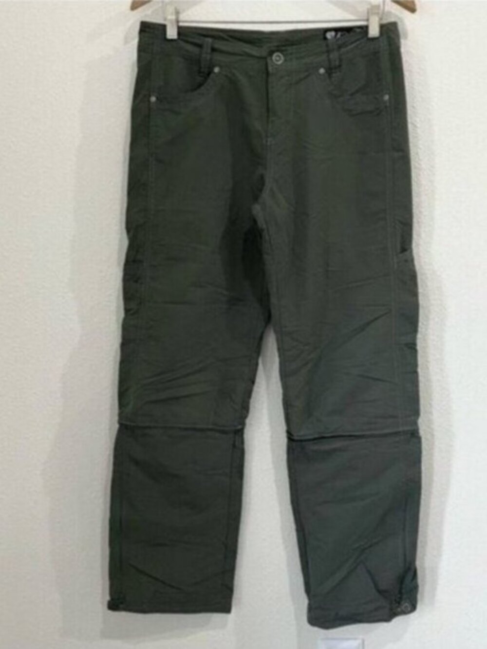 Kuhl Athletic Straight Leg Pants Convertible Hiking Outdoor Fast Dry